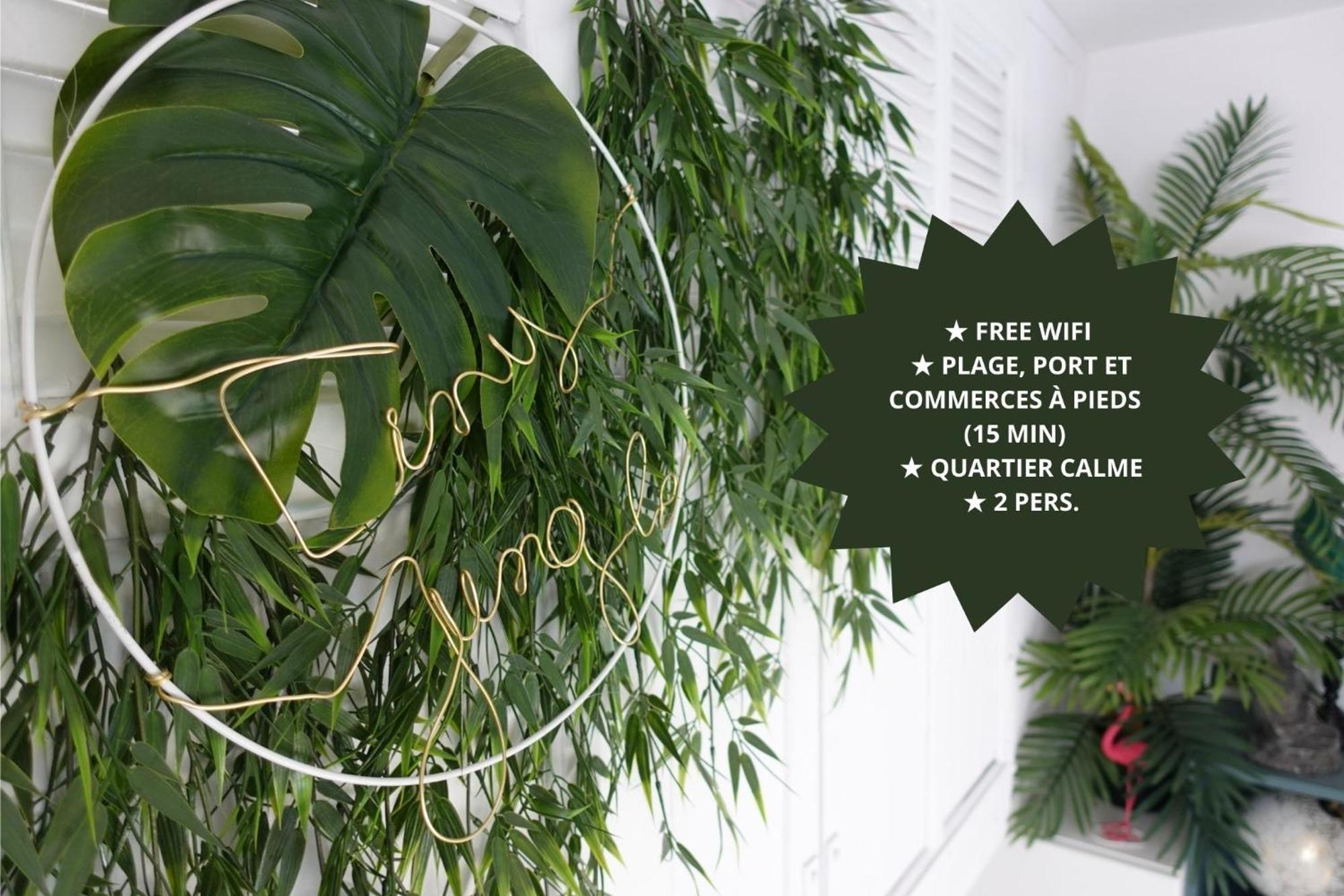 *Tiny Jungle* / Plage, Port Et Commerces A Pied Sausset-les-Pins Exterior foto